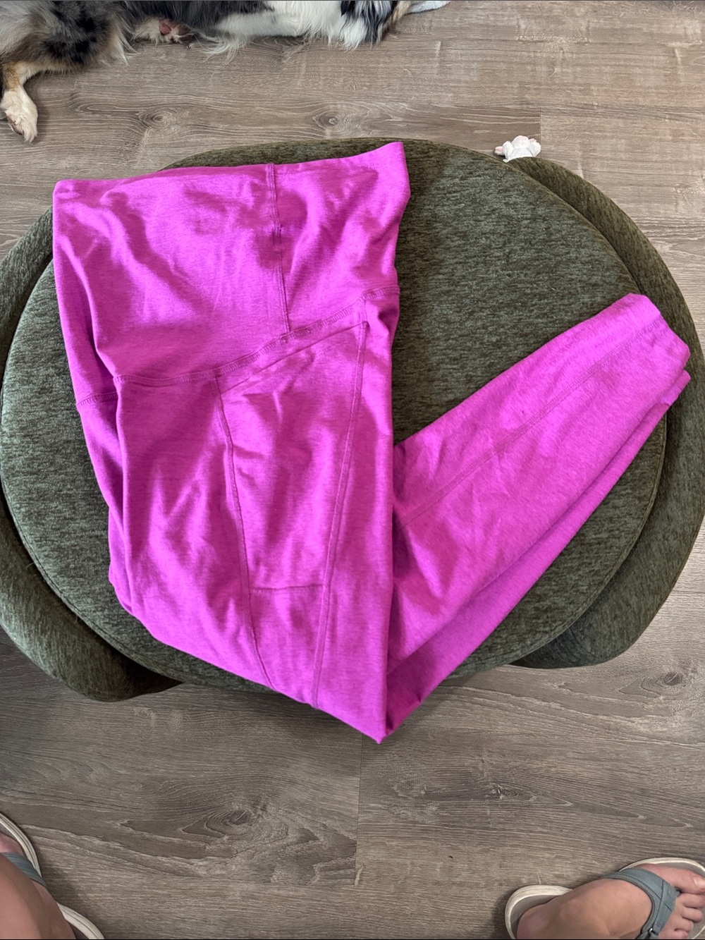 Beyond Yoga Beyond the Bump Spacedye Love the Bump Maternity Pocket Midi Legging
